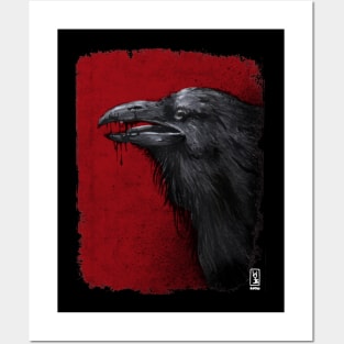 CROW T SHIRT Posters and Art